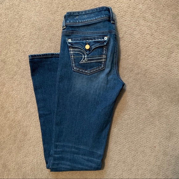 AMERICAN EAGLE OUTFITTERS Kick Boot Cut Jeans - Picture 2 of 5